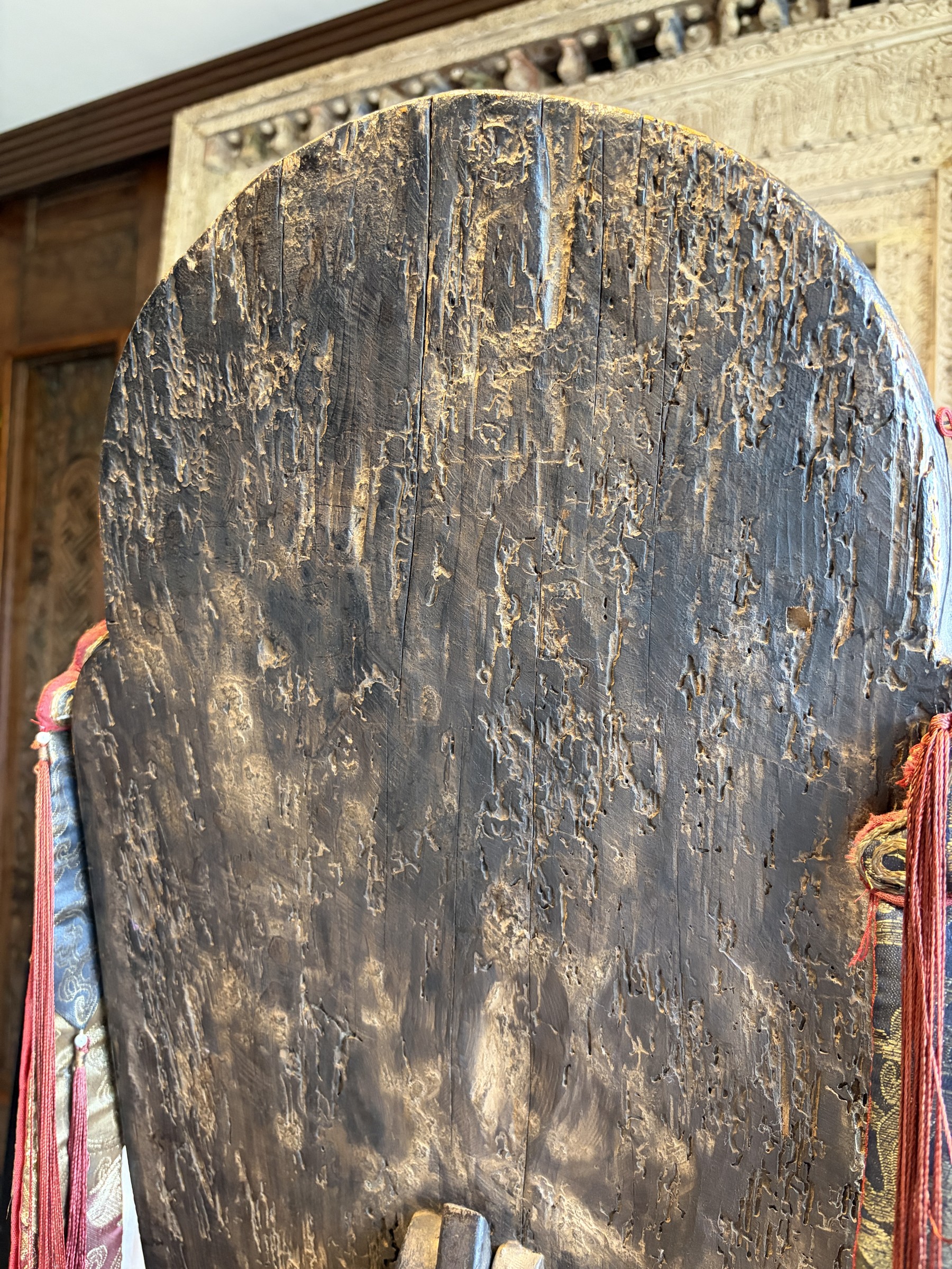 Tibetan Gilt Panel with a Field of Buddhas view 8